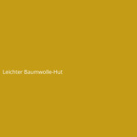 Leichter Baumwolle-Hut