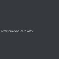 Aerodynamische Leder-Tasche