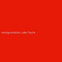 Aerodynamische Leder-Tasche