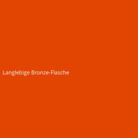 Langlebige Bronze-Flasche