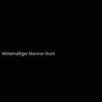 Mittelmäßiger Marmor-Stuhl