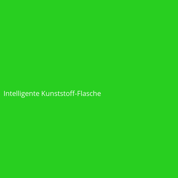 Intelligente Kunststoff-Flasche