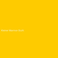 Kleiner Marmor-Stuhl