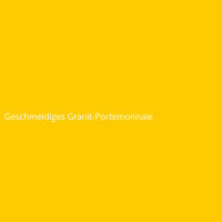 Geschmeidiges Granit-Portemonnaie